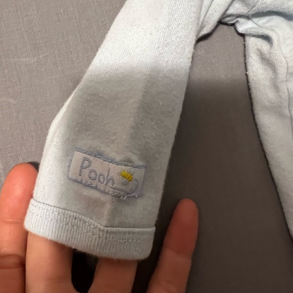 Vintage Disney Baby Winnie The Pooh Baby Bodysuit Long Sleeve 3-6 Month Cotton - Picture 7 of 8